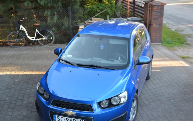 Chevrolet Aveo cena 15500 przebieg: 248000, rok produkcji 2011 z Częstochowa małe 254